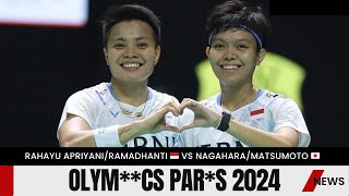 NagaharaMatsumoto 🇯🇵 Vs Rahayu Apriyani Ramadhanti 🇮🇩  OP 2024 [upl. by Yhotmit]