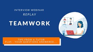 Replay Teamwork Interview Webinar [upl. by Yebot]