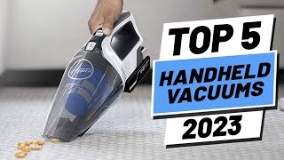 Top 5 BEST Handheld Vacuums of 2023 [upl. by Attenauq]