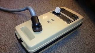 Vintage 1983 AEG 6004 Deluxe Cylinder Vacuum Cleaner [upl. by Fusco]