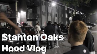 Stanton Oaks Hood Vlog W DMV Rapper Baby Threat [upl. by Ferretti]