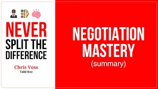 Master Negotiation Summary  Never Split The Difference  Book [upl. by Hanid]