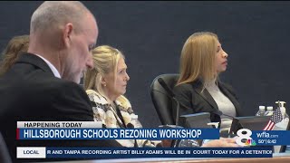 Hillsborough school board holds workshop on latest rezoning plan [upl. by Ibur]