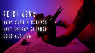 Reiki  Release Body Stress  Cord Cutting  Salt Cleansing  Sleep amp Heal  ASMR  POV [upl. by Lafleur90]