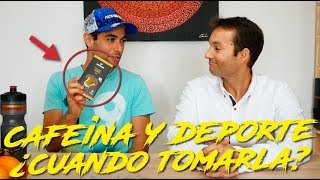 CAFEíNA Y DEPORTE ¿CUANDO TOMARLA PARA RENDIR MÁS  DANIEL RACE [upl. by Sinnej]