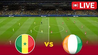 🔴EN DIRECT  Sénégal vs Côte dIvoire  éliminatoires  Coupe dAfrique des Nations 2024  S7 [upl. by Dlanod]