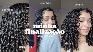 MINHA FINALIZAÇÃO ATUALIZADA  definição e volume 🤎✨ [upl. by Aniram4]