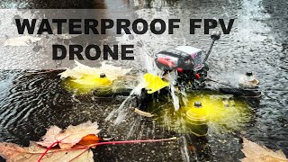 Fully FPV WATERPROOF DRONE  FPV WORRY FREE [upl. by Einnel]