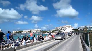 Sint Maarten Caribbean island cruise ship harbour tips  Philipsburg Maho Beach crazy airport [upl. by Margareta314]