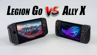 Handheld Showdown ASUS ROG Ally X vs Lenovo Legion GO [upl. by Omer4]