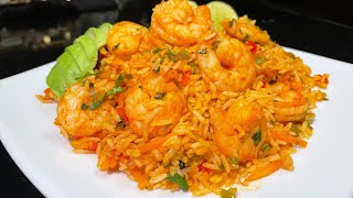 Arroz con Camarones ECUATORIANO [upl. by Enyleve]