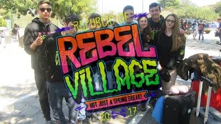 VIAGEM DE FINALISTAS SALOU  REBEL VILLAGE 2017 [upl. by Attelrahc315]