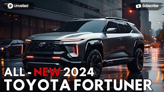 2024 Toyota Fortuner Unveiled The New Standard Level Of TOYOTA SUV [upl. by Jehanna393]