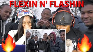 SimXSantana  FLEXIN N FLASHIN REACTION [upl. by Renrut]