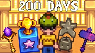 I Played 100 MORE Days Of Stardew Valley [upl. by Aikram367]