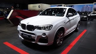 2017  BMW X4 M40i – Exterior and Interior – Geneva Motor Show 2016 [upl. by Norling]