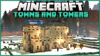 Towns amp Towers An Overhaul to Villages amp Pillager Outposts  Minecraft 1182 Datapack Spotlight [upl. by Kawasaki]