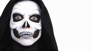 Tuto maquillage Halloween  La grande Faucheuse la Mort [upl. by Irok446]