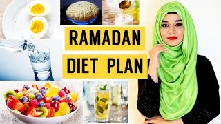 RAMADAN DIET PLAN  Ramadan Series  Ramsha Sultan [upl. by Kaenel]