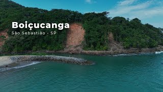 PRAIA DE BOIÇUCANGA 4K  São Sebastião  SP  BRASIL [upl. by Sibel]