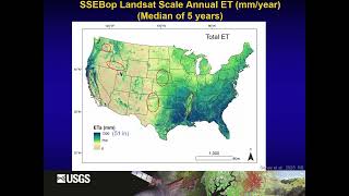 Crop Water Use Dynamics amp Water Budget ParametersHigh Plains Aquifer  Gabriel Senay USGS EROS [upl. by Lucias]