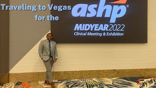 Las Vegas for Midyear  Traveling pharmacy student  ASHP Midyear Clinical Meeting 2022 [upl. by Eceinhoj]