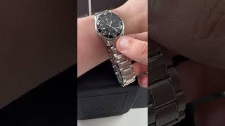 Omega Seamaster Diver 300M 28mm Steel Blue and Black Dial Ladies Watches Review  SwissWatchExpo [upl. by Neyr]