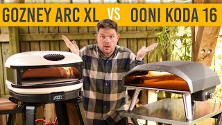 GOZNEY Arc XL vs OONI Koda 16  Pizza Oven Comparison [upl. by Llerdnek]