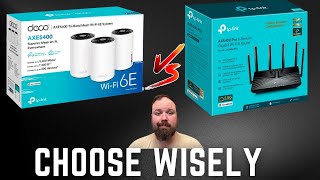 Which WiFi Setup Do You Need Router vs Mesh WiFi  WiFi 6E [upl. by Manning920]