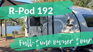 Our RV RPod 192 Set Up After Six Weeks of FullTime Living  Owner Tour [upl. by Owen]