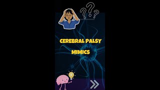 Cerebral Palsy Mimickers I conceptual pediatrics I NEET PG [upl. by Ayhdnas]