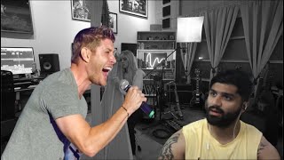 JENSEN SOUNDS LIKE AN ANGEL Radio Company  Dead To Rights ft Sarah HallFIRST TIME REACTION [upl. by Millburn]