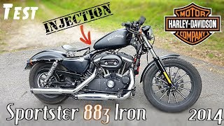 quotTestquot Cétait mieux avant  quotHarleyDavidson Sportster 883 Iron de 2014quot [upl. by Rehpitsirhc]