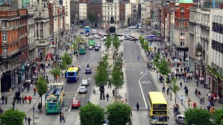 Ireland Dublin OConnell street [upl. by Clere]