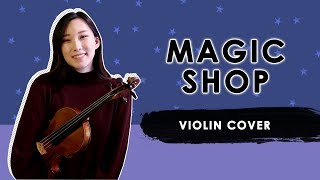 《Magic Shop》 BTS 방탄소년단 Violin Cover wSheet Music [upl. by Avik272]