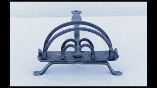 Blacksmithing Project 18th19th Century Toaster Part 2 [upl. by Hilliary]