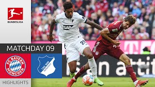 FC Bayern München  TSG Hoffenheim 30  Highlights  Matchday 17 – Bundesliga 202324 [upl. by Pegma32]