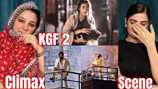 KGF 2 Climax  Post Credit Scene  Emotional Scene 😖  Pakistani Reaction kgf kgf2 yash [upl. by Eelinnej3]