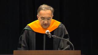 Marchionne Commencement Speech at Michigan State University [upl. by Lait]