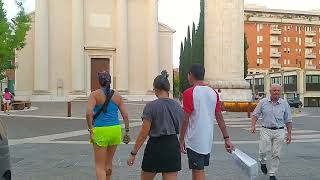 PORDENONE ITALY 2022 SUMMER WALKING TOUR 4K [upl. by Ahsiled]