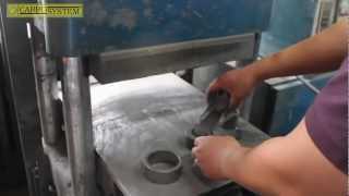 Manufacture Process of Ceramic Silicon Tungsten Alumina  Carbosystem [upl. by Donnenfeld]