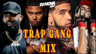 TRAP LATINO GANG MIX 2023 VOL3 🥷  DJ NOVA  ANUEL ELADIO CARRIÓN MYKE TOWERS YOVNG CHIMI [upl. by Lancaster]