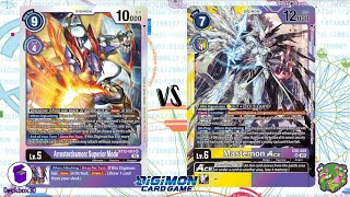 DIGIMON TCG Local match Hunter Purple vs Mastemon YellowPurple  TEA AND COFFEE [upl. by Rramahs]