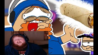 CaseOh Reacts to quotCASEOH vs TACO BELLquot Animation 😂 [upl. by Einram]