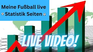 ⚽️Diese Live Statistik Seiten helfen mir beim Fußball Trading auf der Wettbörse⚽️ [upl. by Geordie]