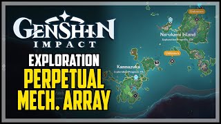 Perpetual Mechanical Array Genshin Impact  How to Reach [upl. by Acey]