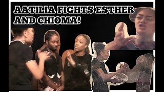 BKCHAT LDN SEASON 4 EPISODE 8 AATLIA FIGHTS ESTHER amp CHIOMA [upl. by Ahseinaj]