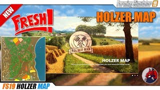 FS19  HOLZER MAP v1001  review [upl. by Innor488]