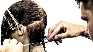 How To Cut a Basic Bob Haircut  Full Step by Step Tutorial [upl. by Vudimir]