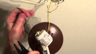 How to Install a Ceiling Light  Ceiling Light Wiring  Conduit [upl. by Lleznod527]